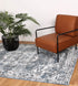 Statement Traditional Blue Rug - ADORE RUGS and FLOORING